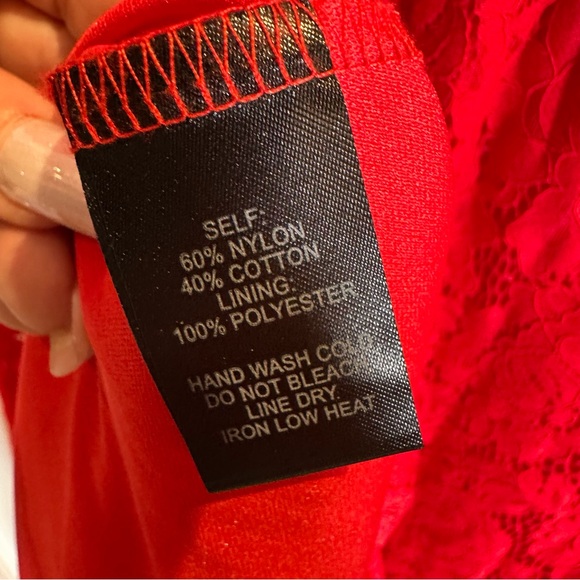 Lulu's Red Sleeveless Plunge Neck Maxi Gown for Cocktail - Picture 7 of 10